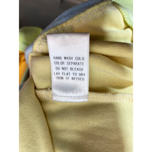 Bibi Women's Color Block French Terry Pullover Sweatshirt Size XL Boutique - Picture 5 of 7